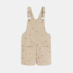 سالوبيت شورت من قماش مطبوع...